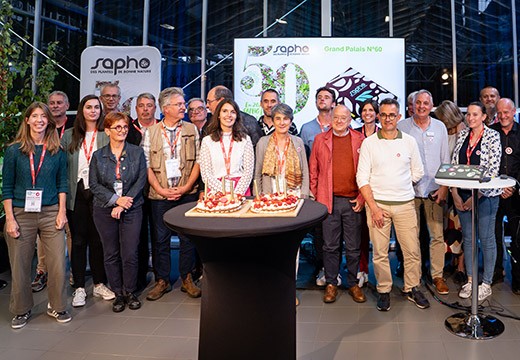 A look back at images of Sapho's 50th anniversary at the Salon du Végétal