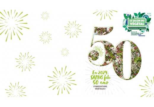Sapho celebrates its 50th anniversary at the Salon du Végétal 2024!